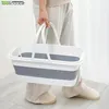 Silikoneimer, faltbar, für Touristen, Camping, Mops, 22 l Produktbild-Vorschau 5