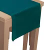 Voppi Bieżnik na stół 40x130 cm gruby welur ciemny turkus Podgląd zdjęcia produktu 5