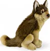 Carl Dick Wolf sitzend ca. 28cm, Plüschtier, Stofftier, Produktbild-Vorschau 4