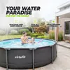 VirtuFit Rundpool Ø 244 x 76 cm Anthrazit – ohne Pumpe Produktbild-Vorschau 2