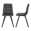 Two chairs are shown from different angles against a white background. Produktbild-Vorschau