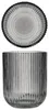 Agata 6x Wassergläser grau 250ml Glas Relief Cocktail Saft Produktbild-Vorschau 4
