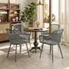 Outsunny Gartenstuhl 4er Set UV-beständige Gartenstühle mit Produktbild-Vorschau 9