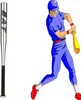 RealG RC-K-1849, hliníková baseballová palica, 64 cm, Náhľad obrázku produktu 7