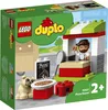 LEGO 10927 DUPLO Pizza Stand, giocattolo per bambini dai 2 Anteprima dell’immagine prodotto 2