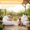 Dreamroots Bean Bag 70x70x70 cm Beanbag Kids s opierkou Náhľad obrázku produktu 7