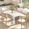 HOMCOM Esstisch ausziehbar 120-160 x 80 cm Küchentisch für Produktbild-Vorschau 10