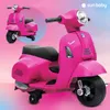 Elektrische Vespa-scooter voor kinderen, fuchsia (roze) Productafbeelding-voorbeeld 6