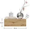 Nachtkommode Nachttisch Bettkommode Nachtschrank Produktbild-Vorschau 4