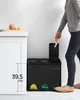 SONGMICS Systém třídění odpadu, kovový, 3 x 8 litrů, Náhled obrázku produktu 5