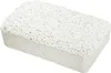 A white, porous brick-like object isolated on a white background. Anteprima dell’immagine prodotto