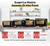 TZS First Austria - Mini forno con piastre di cottura 30 L Anteprima dell’immagine prodotto 9