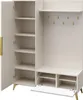Předsíňová stěna XYRAEL - béžová / zlatá Náhled obrázku produktu 4