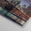 Bilder auf glas - Brooklyn brücke nacht new york city - Produktbild-Vorschau 5