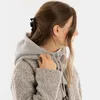 Knit Factory Evy Kapuzenschal - Grau - One Size Produktbild-Vorschau 5