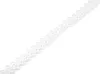 Weißes unelastisches Nylon Spitzenband 15mm x 10m mit Produktbild-Vorschau 1