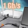 Cavo di rete 3M 2W1 USB-C USB-A a cavo LAN RJ45 1 Gbps Anteprima dell’immagine prodotto 6