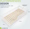 Juskys Kinderbett Naya 90x200 cm mit Rausfallschutz & Produktbild-Vorschau 5