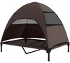 PawHut Hundeliege Outdoor mit Dach, Erhöhtes Hundebett für Produktbild-Vorschau 1