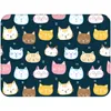 Sada 6 kusů prostírání 40x30 cm Barevné vektorové kočičky 1 Náhled obrázku produktu 2