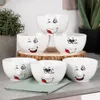 Bols smiley en céramique 13,5 cm, 550 ml 6 pcs. Voir les images du produit 2