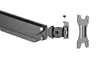 Deltaco ARM-0351 Monitorhalterung / Ständer 81,3 cm (32") Produktbild-Vorschau 3