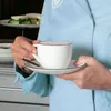 Filiżanka do cappuccino ASA A Table Ligne Noire z spodkiem, Podgląd zdjęcia produktu 5
