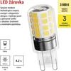 LED žárovka Classic JC / G9 / 4,2 W (40 W) / 470 lm / teplá bílá  Náhled obrázku produktu