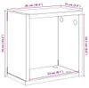 vidaXL Étagères cubes 2 pcs. Blanc 26x15x26 cm Voir les images du produit 8