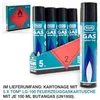 TOM Feuerzeuggas 5er Set | 100ml inklusive | 5 Adapter | Produktbild-Vorschau 7