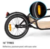 KLARFIT Companion Chaser príves na bicykel - Príves na Náhľad obrázku produktu 5