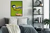 MuchoWow® Gerahmtes Poster Vogel - Kohlmeise - Tiere - Grün Produktbild-Vorschau 5