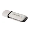 A white Philips USB flash drive with black accents and a loop for a lanyard, shown against a white background. Náhled obrázku produktu
