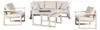 Lounge Möbel Sitzgruppe Gartenmöbel Sofa Sessel Couchtisch Produktbild-Vorschau 3