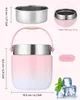 Thermobehälter 1200 ml, Edelstahl mit Deckel & Klapplöffel, Produktbild-Vorschau 4