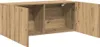 vidaXL TV nástěnná skříňka Artisan dub 100x30x41 cm Náhled obrázku produktu 5