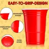 100x Zestaw plastikowych kubków LATERN 480ml Beer Pong Podgląd zdjęcia produktu 2