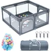 Teddle Parc Bébé - Parc bébé avec 50x balles de jeux - 120 Voir les images du produit 1