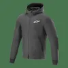 Kurtka RADIUM TECH HOODIE, ALPINESTARS (czarna/biała, Podgląd zdjęcia produktu 3