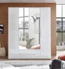 Kleiderschrank - Weiß Hochglanz - 160 x 208 cm - mit Produktbild-Vorschau 12