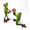 Witzige Deko-Figur Frosch hellgrün sortierter Artikel Produktbild-Vorschau 5