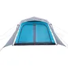 vidaXL Tente familiale avec auvent 9 personnes bleu Quick Voir les images du produit 4
