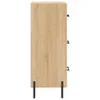 The Living Store Sideboard Sonoma-Eiche 34,5x34x90 cm Produktbild-Vorschau 7
