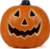 Klassischer Halloween Kürbis mit LED Licht 22 cm Produktbild-Vorschau 1