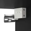 A close-up view of a mounting bracket attached to a black surface. Produktbild-Vorschau