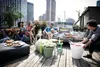 elho® Loft bac à plantes Urban 50 vert pistache avec Voir les images du produit 12