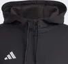 Bluza męska adidas Tiro 23 League Sweat Hoodie czarno-biała Podgląd zdjęcia produktu 10