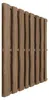 WOODTEX Braun 180x180 cm Sichtschutzzaun, Gartenzaun aus Produktbild-Vorschau 6