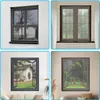 Jayseuw síťka proti hmyzu do okna 80 x 100 cm moskytiéra s Náhled obrázku produktu 4