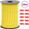 vidaXL Zeltleine Reflektierend mit Seilspannern 50 m 3 mm Produktbild-Vorschau 6